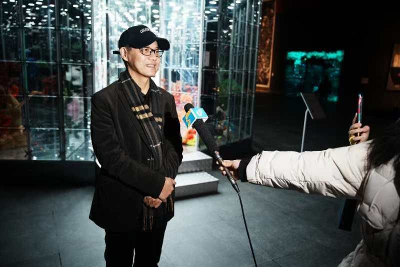 第三届济南国际双年展媒体采访现场 04